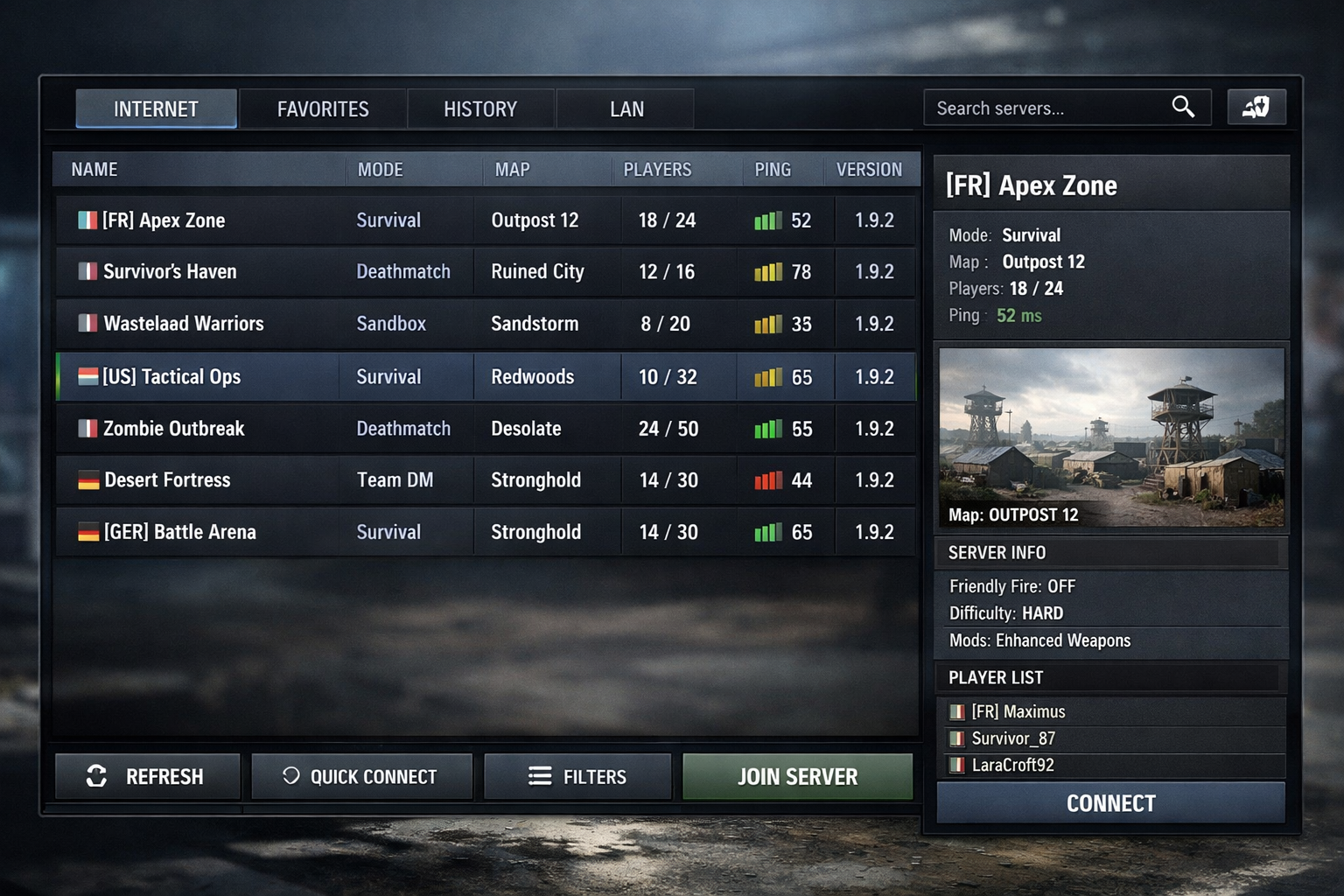 Sunucu Tarayıcısı